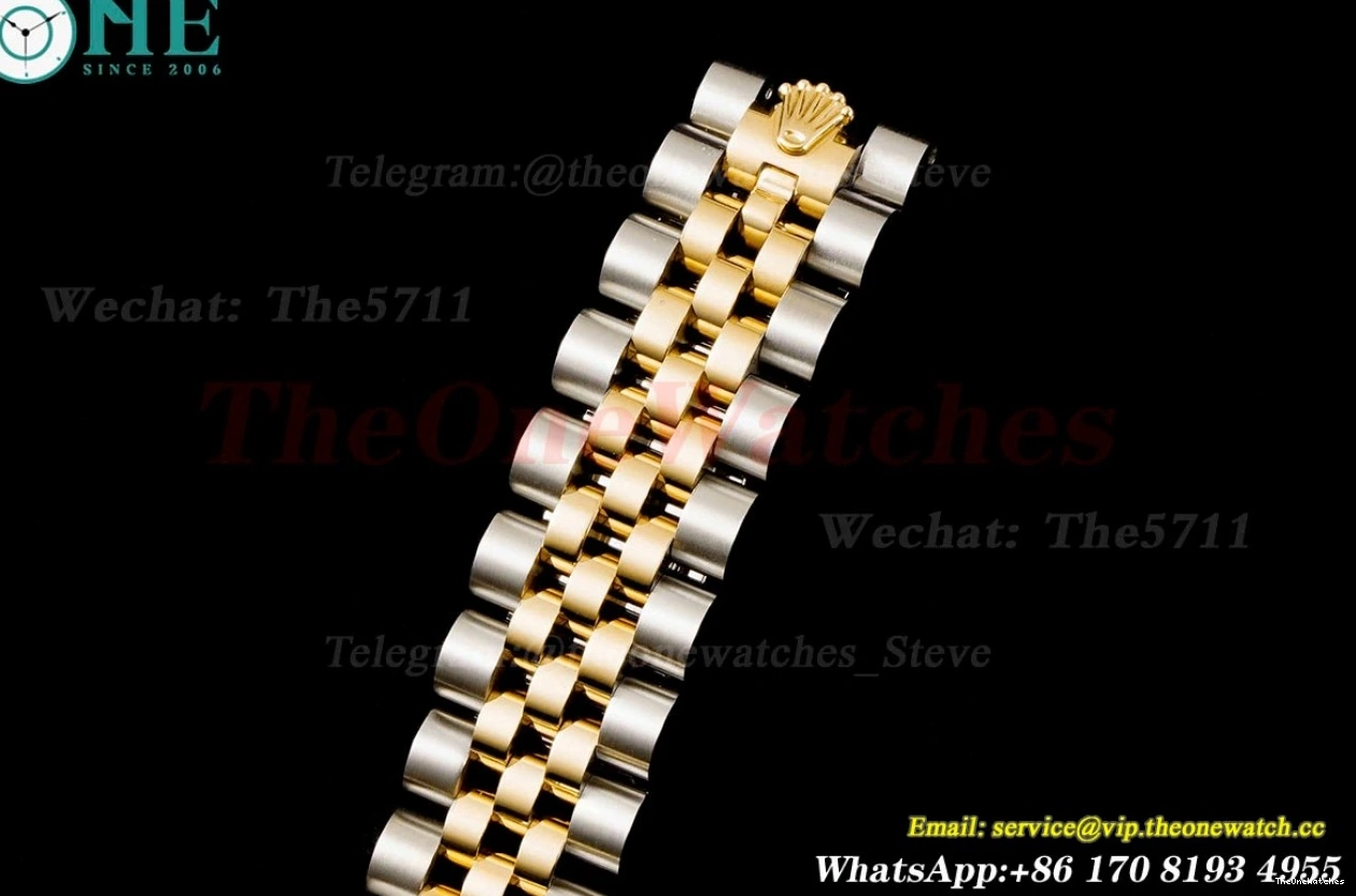 Silver Ladies Dial NH05 Datejust TWS SS 28mm YG 0212